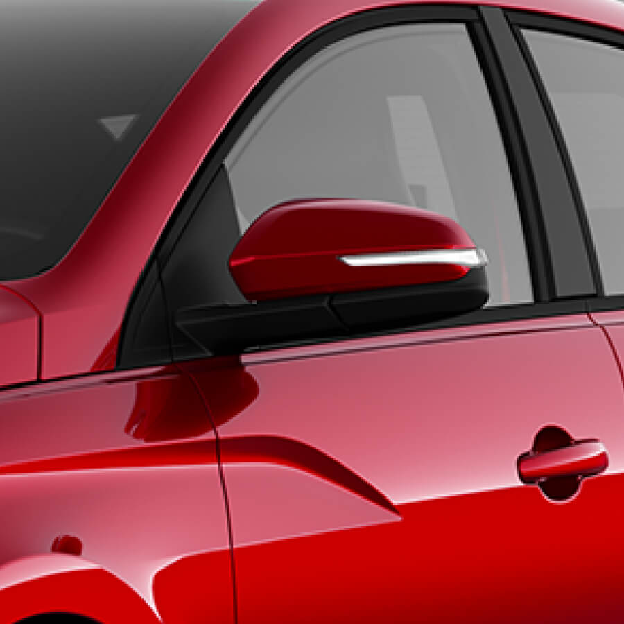 Зеркала, окрашенные в цвет кузова с LED указателями поворота