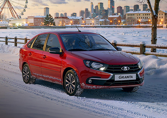 LADA Granta лифтбек в кредит без аванса на 10 лет