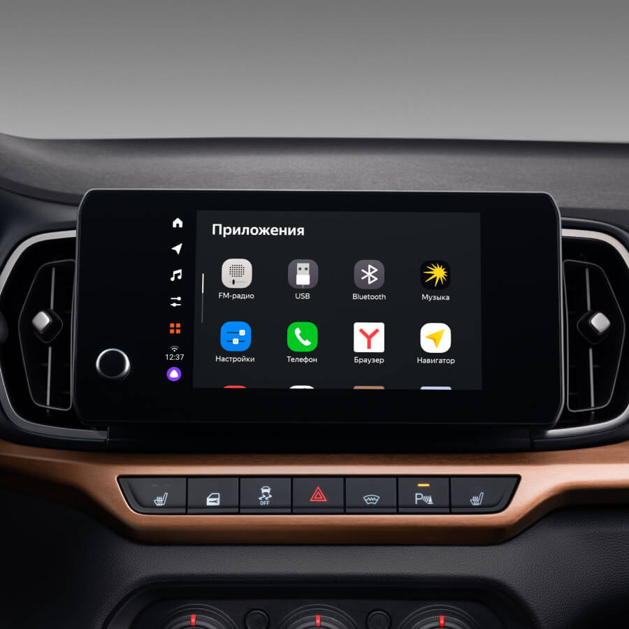 Мультимедиа 8" Enjoy EVO с онлайн-сервисами Яндекс.Авто 