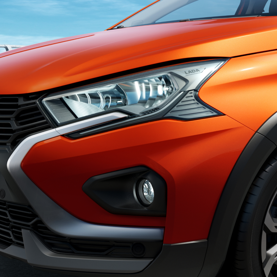 Головной свет с LED ходовыми огнями